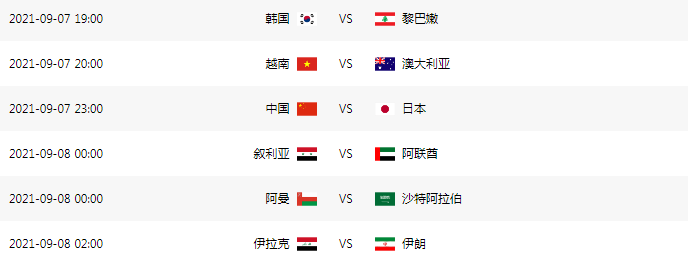 男足世界杯预选赛亚洲赛程12强 男足世界杯预选赛亚洲赛程12强几点